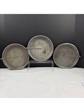 Vintage Ovenex Round Cake Pans with Slider Lot of 3